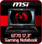 GT70 17.3" Gaming Notebook