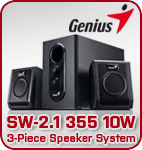 GENIUS SW-G2.1 355 2.1 SPEAKERS