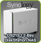 SYNOLOGY 2-BAY DISKSTATION DS213J
