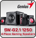 GENIUS RS SW-G2.1 1250 2.1 SPEAKERS