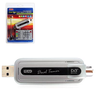 PEAK TV TUNER DVB-T USB2.0 DUAL CHANNEL