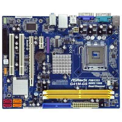 ASROCK 775 G41M-GS S/V/L M-ATX 1333FSB
