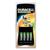 DURACELL 1 HOUR CHARGER BLACK + 4 AA BAT