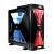 T/TAKE CASE XASER VI MX VH9000BWS BLACK/RED WINDOW