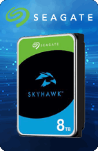 8TB Seagate SkyHawk 3.5&quot; Hard Drive +Rescue