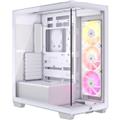 CORSAIR 3500X ARGB MID TOWER CASE WHITE