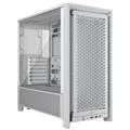 CORSAIR 4000D FRAME WHITE MID CASE