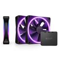 NZXT F120 RGB DUO 120MM PWM 3PK BLK