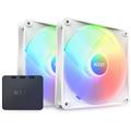 NZXT F140 RGB CORE 140MM PWM 2PK WHT