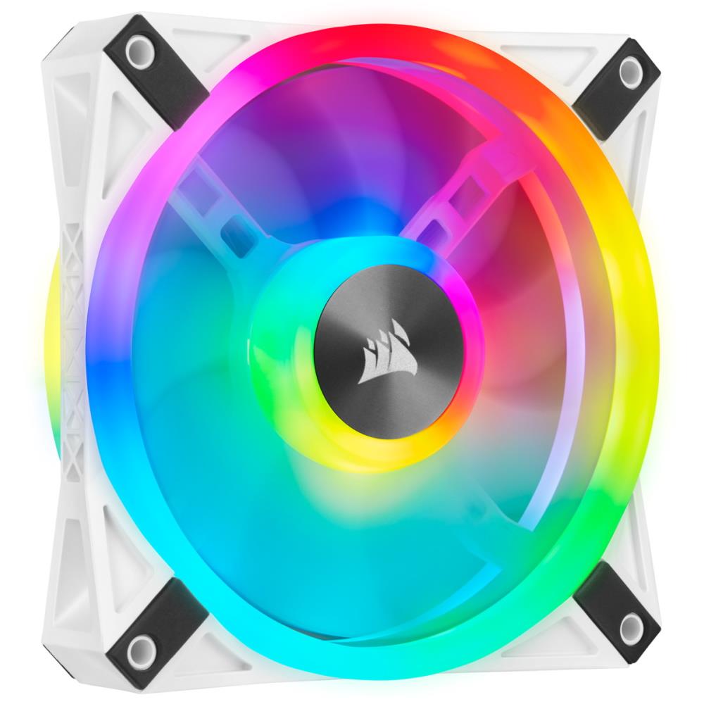 CORSAIR ICUE QL120 RGB 120MM WHITE 1PK