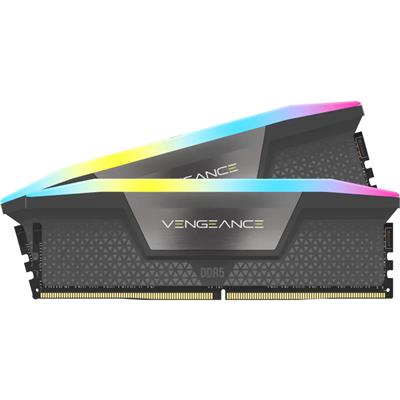 CORSAIR DDR5 5200 D/K VENG RGB BLK 32GB