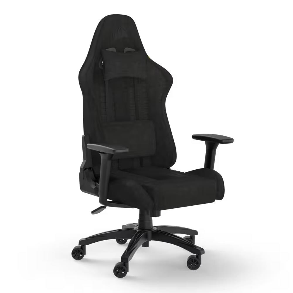 Corsair Tc100 Relaxed Fabric Gaming Chair Black/Black