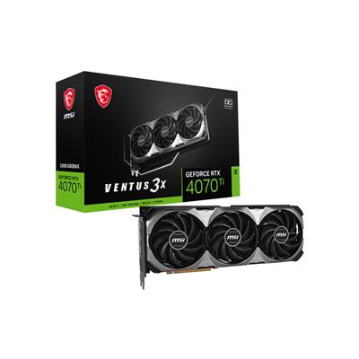 MSI RTX 4070 TI 12GB VENTUS 3X E1 12G OC