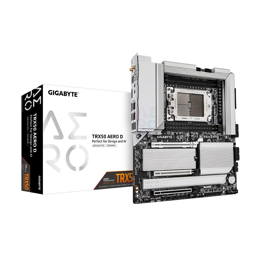 Gigabyte TRX50 AERO D Socket Str5/Trx50/Ddr5/S-Ata 6Gb/S/Extended Atx