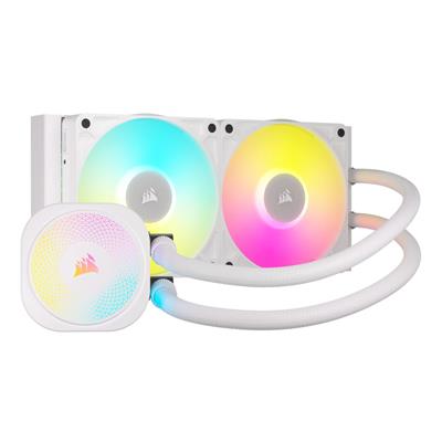 CORSAIR ICUE LINK TITAN 240 RX WHITE