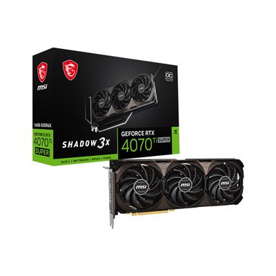 MSI RTX 4070 TI SUPER 16GB SHADOW 3X OC