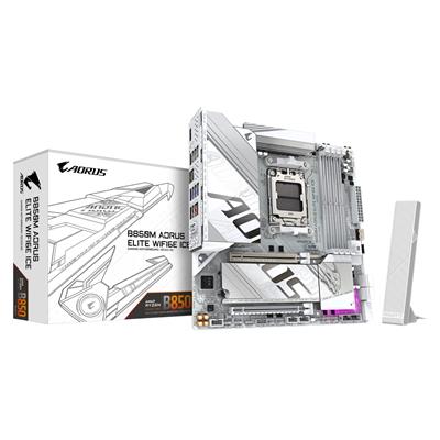AORUS AM5 B850M AORUS ELITE WIFI6E ICE