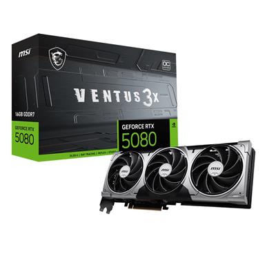 MSI RTX 5080 16GB VENTUS 3X OC