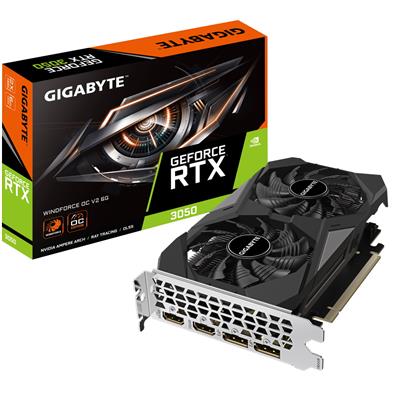 GIGABYTE RTX 3050 6GB WINDFORCE OC V2