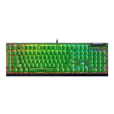 RAZER BLACKWIDOW V4 X MINECRAFT GREEN US