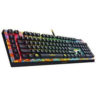 RAZER BLACKWIDOW V4 X POKEMON US GREEN