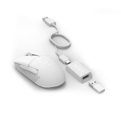 NZXT LIFT ELITE W/L GAMING MOUSE WHITE