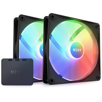 NZXT F140 RGB CORE 140MM PWM 2PK BLK