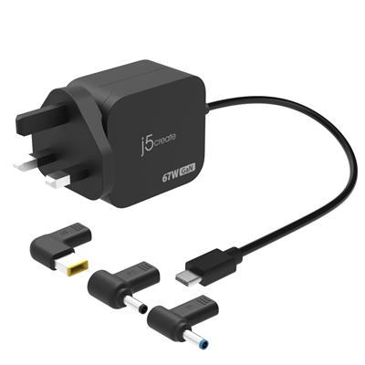 J5CREATE 67W GAN PD USB-C MINI CHARGER