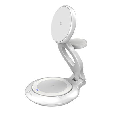 J5CREATE QI2 3-IN-1 MAGNETIC FOLDABLE WL