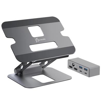 J5CREATE MULTI-ANGLE DUAL HDMI DOCK