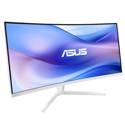 ASUS 34 VA MON SPK CUR VU34WCIP-W WHITE