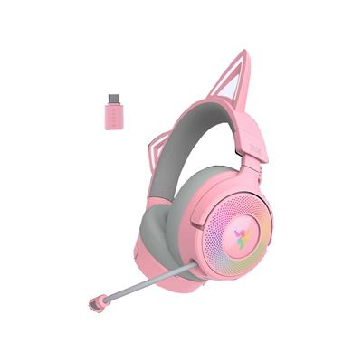 RAZER KRAKEN KITTY V3 PRO HEADSET QUARTZ