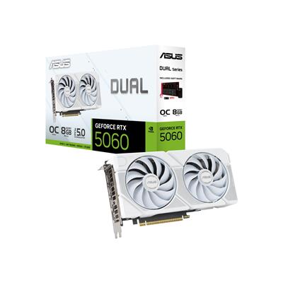 ASUS RTX 5060 8GB DUAL OC WHITE