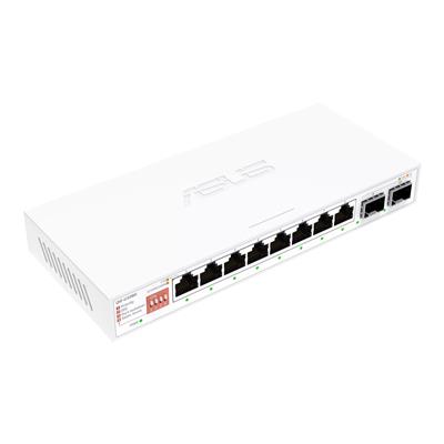ASUS 8-PORT + 2 10G SFP+ SWITCH QG-U1080