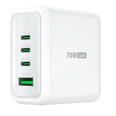 J5CREATE 70W GAN USB-C 4-PORT CHARGER