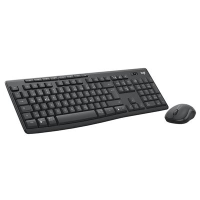 Logitech Graphite Mk370 Wireless + Bluetooth Keyboard & Mouse Combo - Image 3