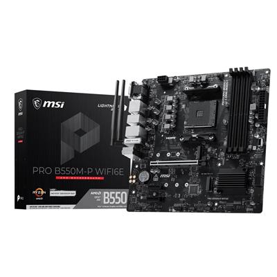 MSI AM4 PRO B550M-P WIFI6E M-ATX