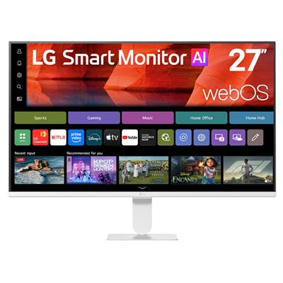 LG 27 IPS MONITOR SPK SMART 27U511SB-W