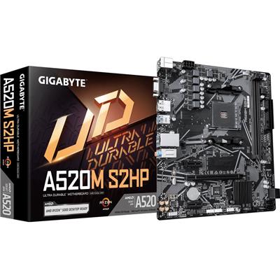 GIGABYTE AM4 A520M S2HP M-ATX