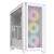 CORSAIR ICUE 4000D RGB WHITE MID CASE
