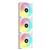 CORSAIR QX120 RGB 120MM FAN WHT 3PK